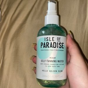 Isle of paradise self tanning water